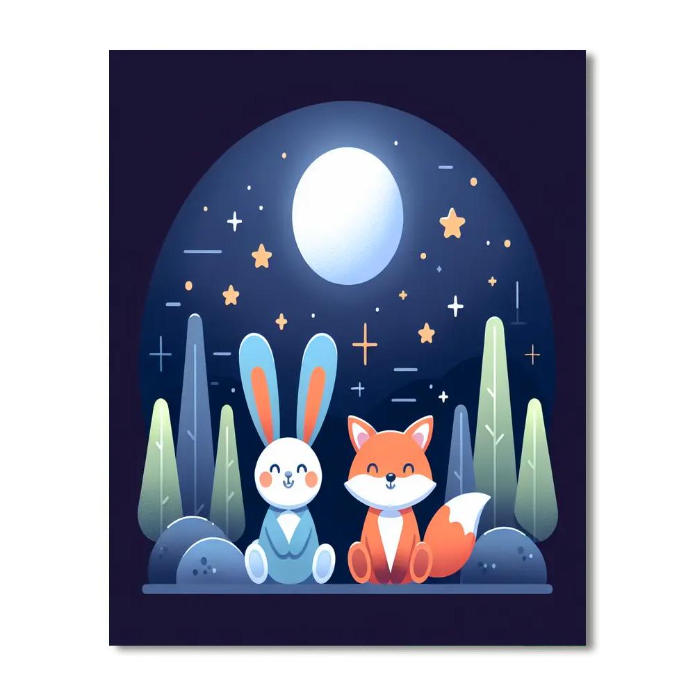 Magical Starry Adventure DIY Paint By Numbers