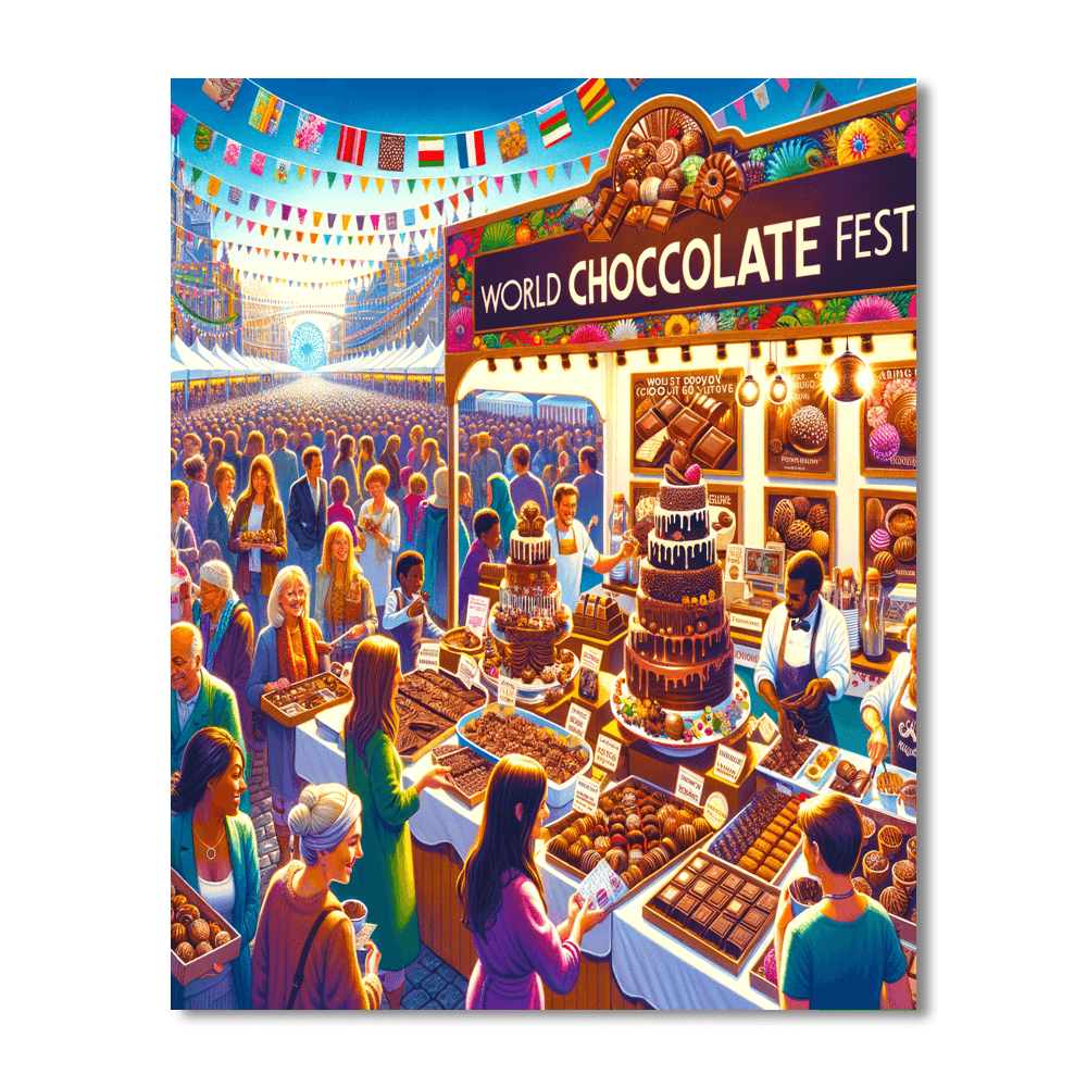 World Chocolate Festival - Uk Paint By Numbers