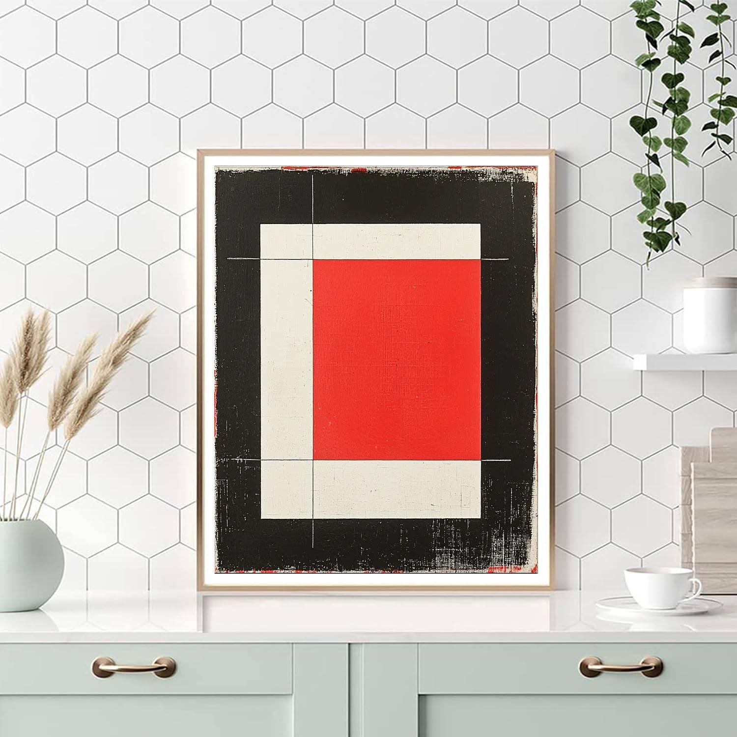 Kazimir Malevich Inspired Visual Clarity  Paint By Color