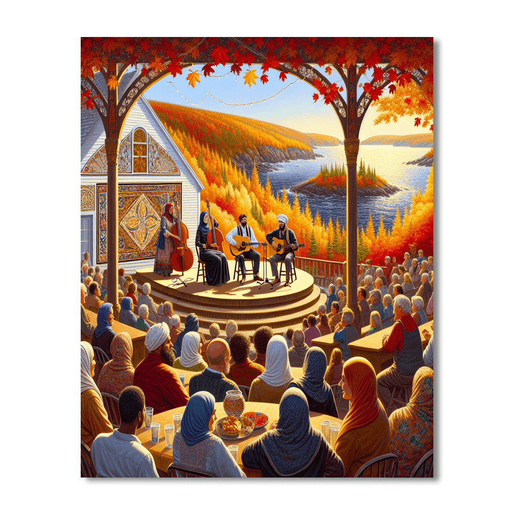 Celtic Colours International Festival - Cape Breton Number Painting