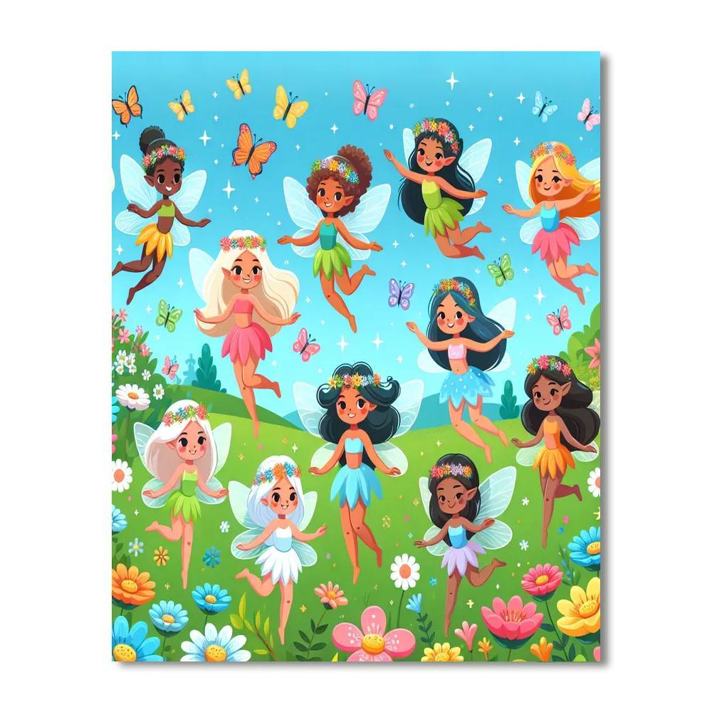 Fairy Garden Adventures Paint By Number