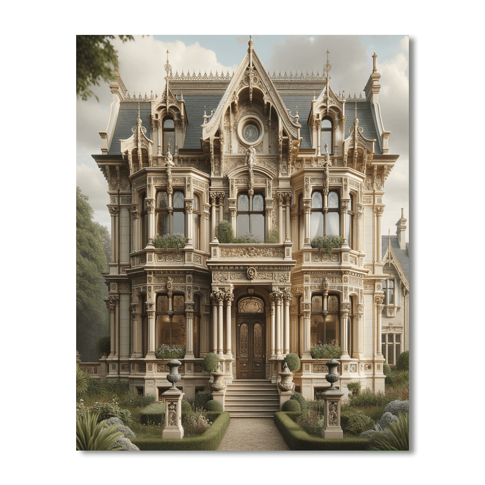 Regal Victorian Elegance Paint By Number