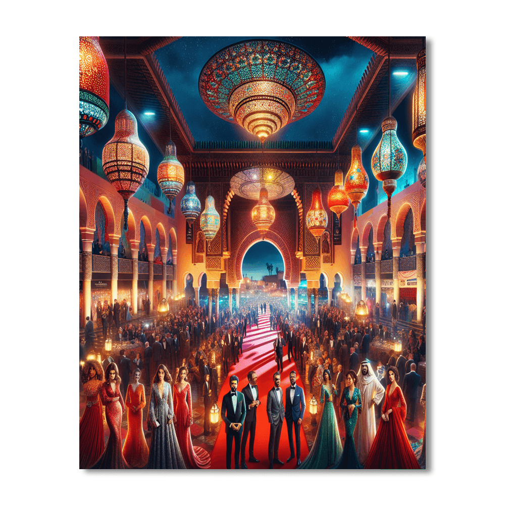 Marrakech International Film Festival Paint By Numbers Kits