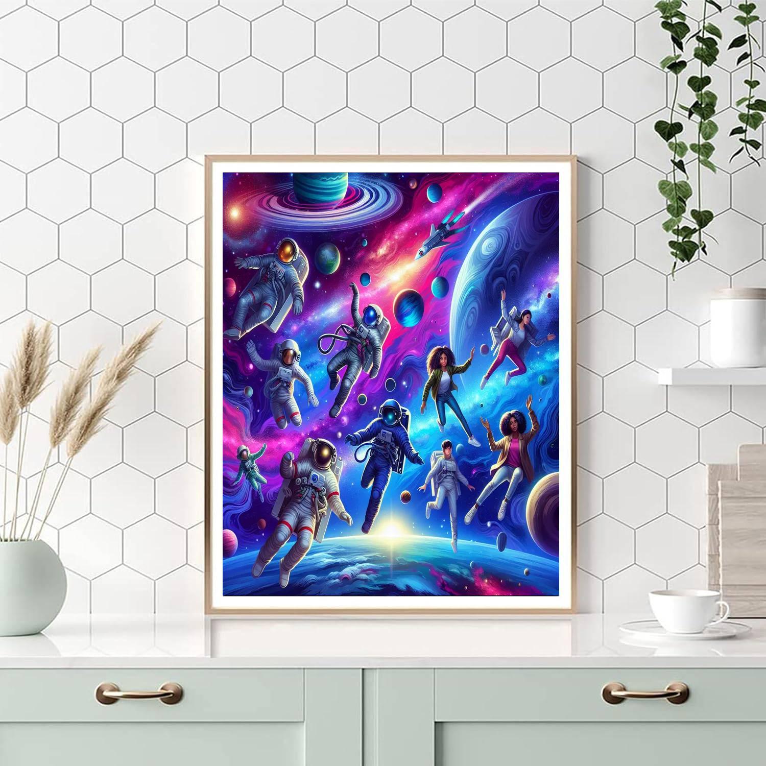 Adventure Through The Stars DIY Paint By Numbers
