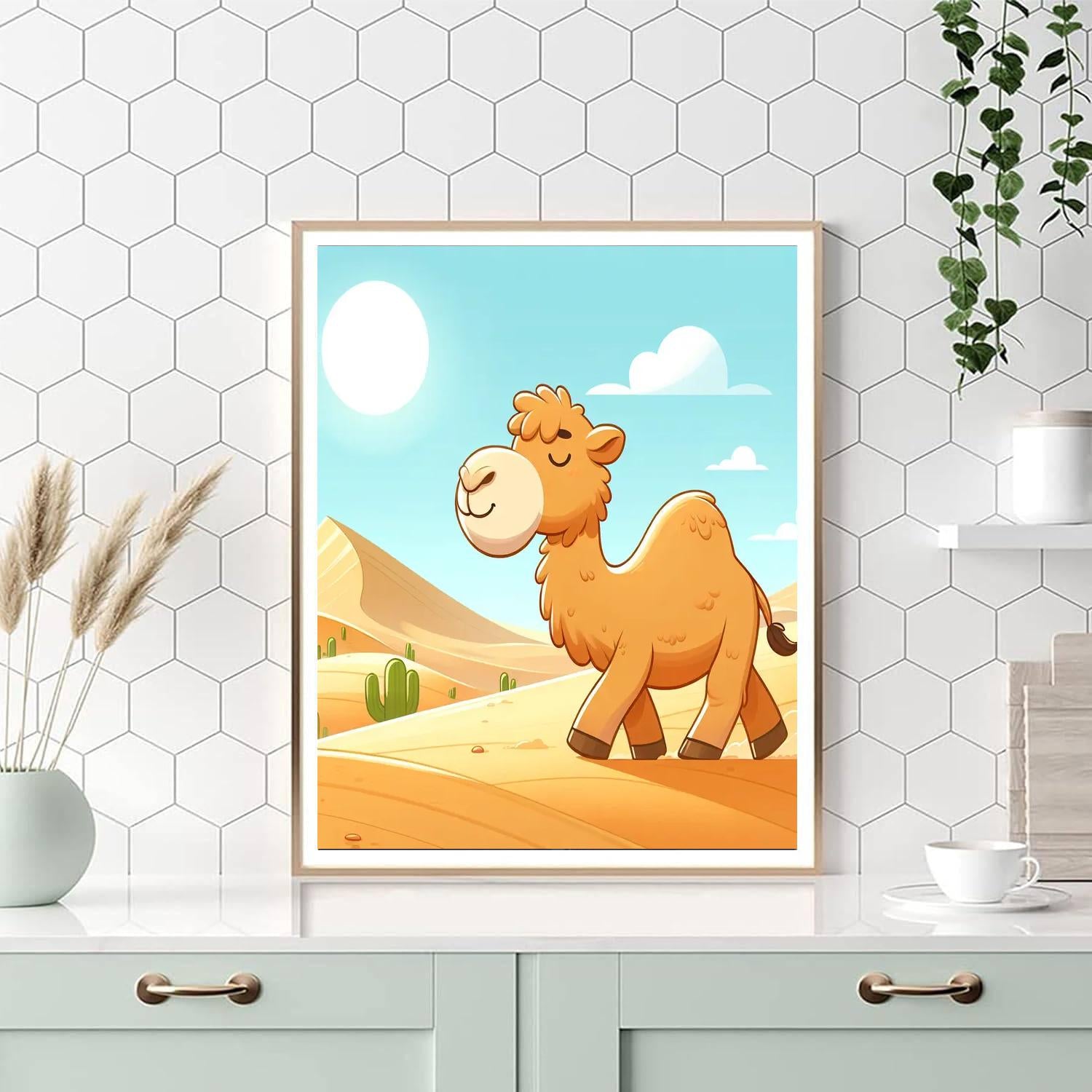 Cuddly Camel Numbered Painting Kits