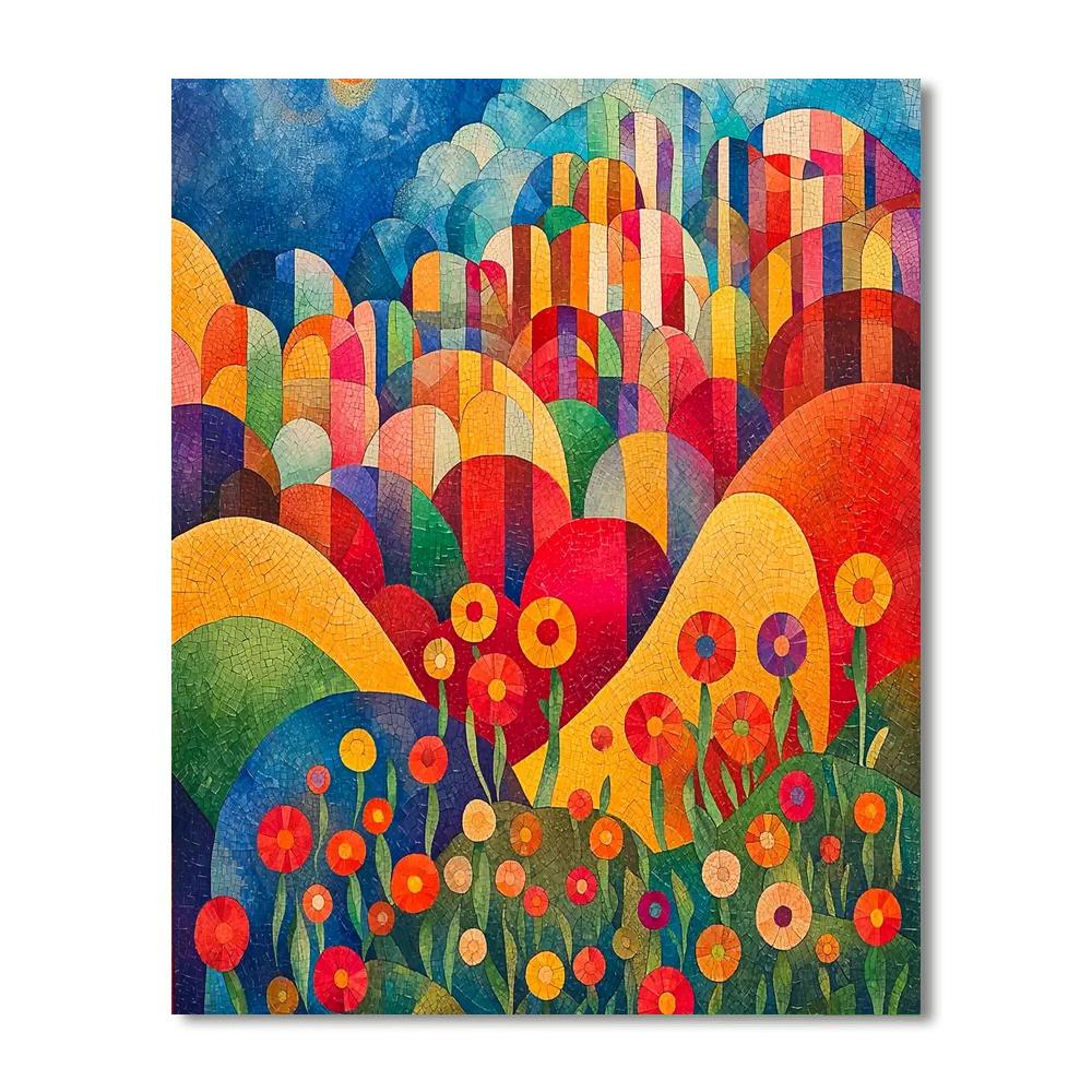 Paul Klee Inspired Expressions Of Color  Numbered Painting Kits