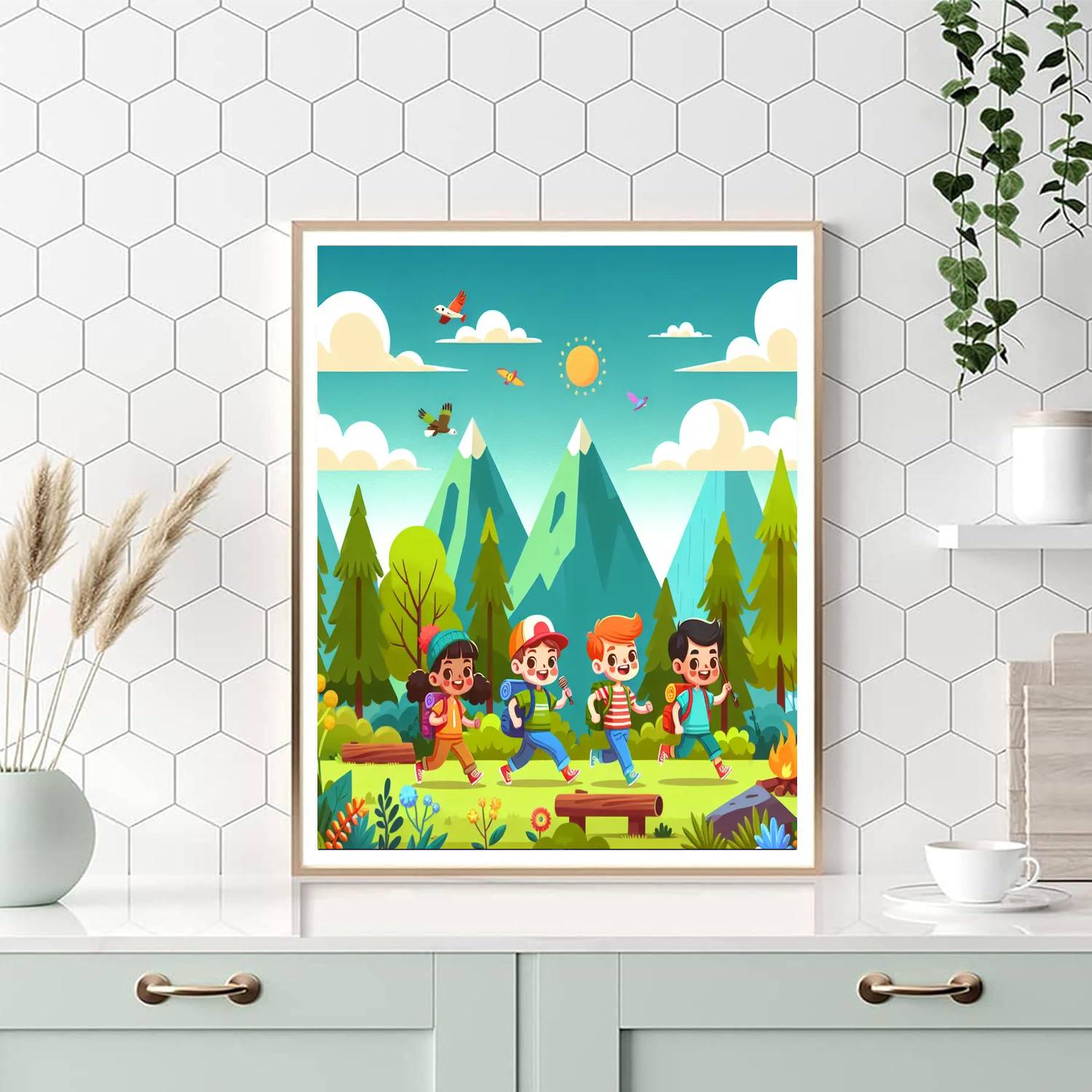 Outdoor Adventure Explorers Paint By Numbers Kits