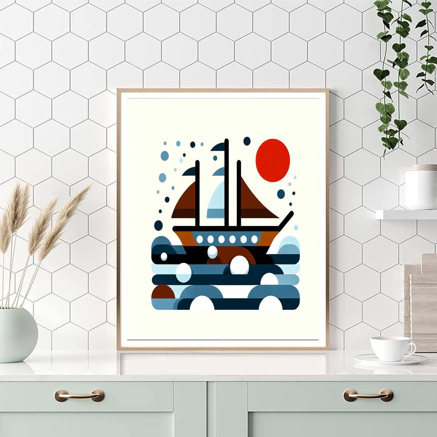 Enchanted Seas Paint By Numbers Art
