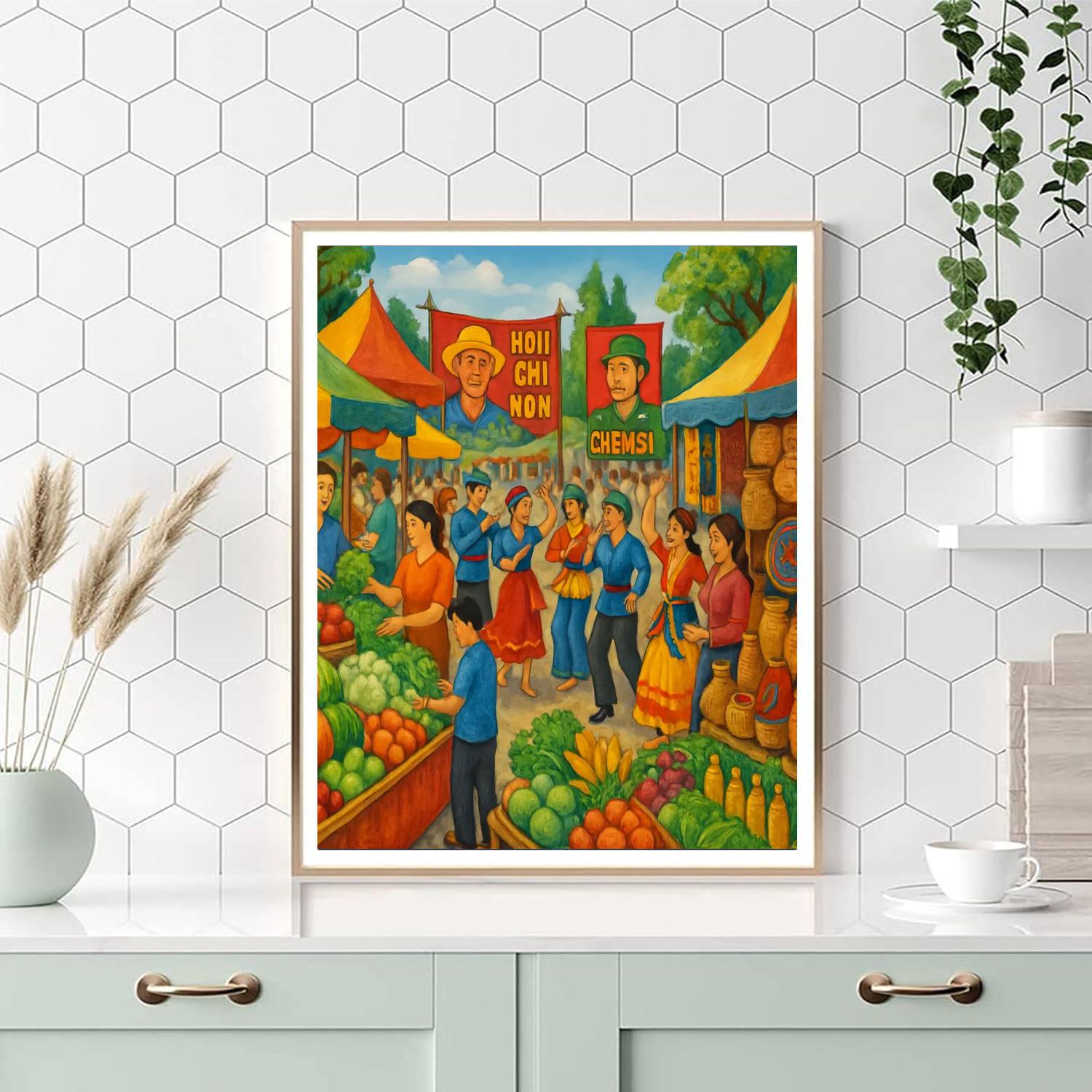 Jai Jawan Jai Kisan Mela Numbered Painting Kits