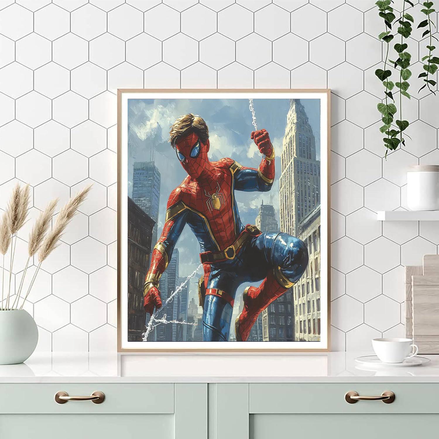 Tom Holland: The Web-slinger Of Dreams Numbered Painting Kits