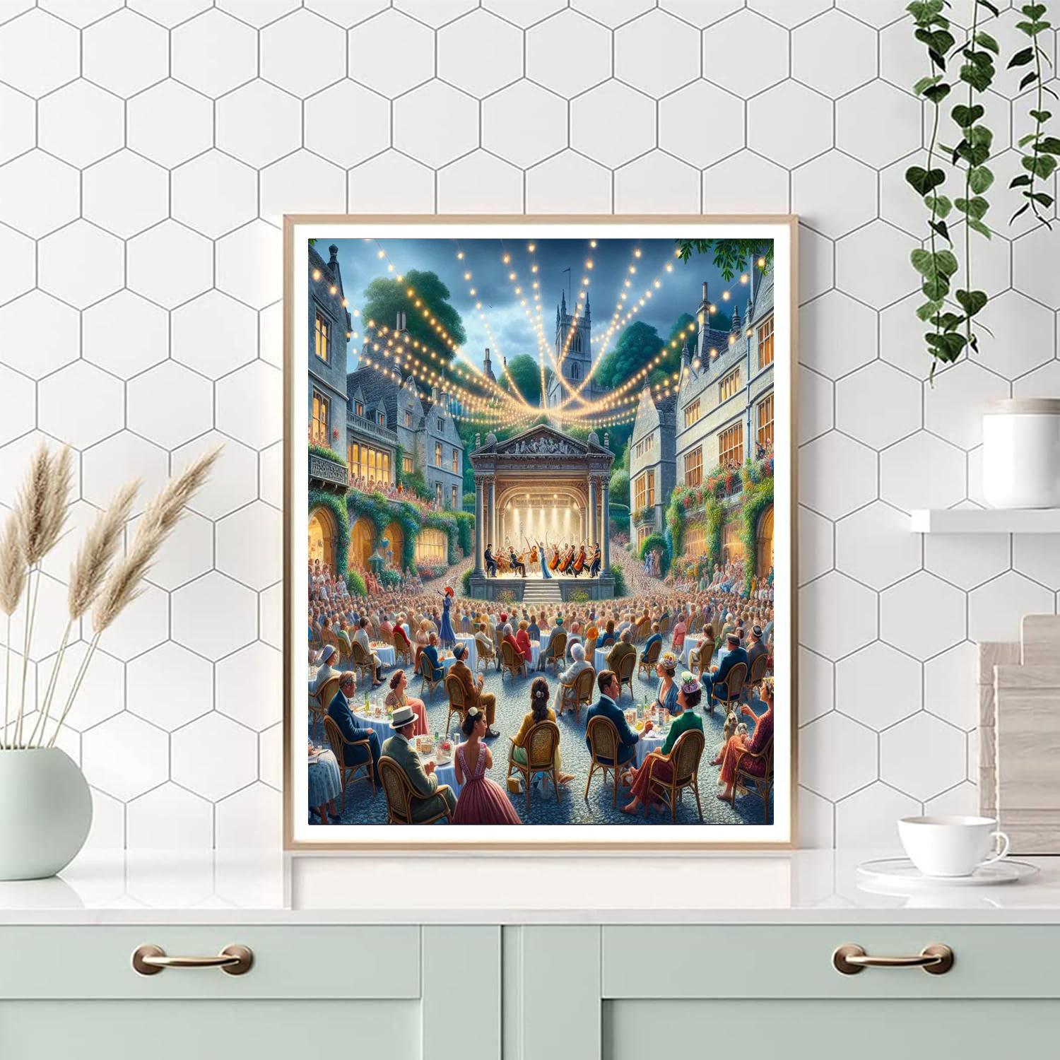 Spoleto Festival - Charleston Number Painting