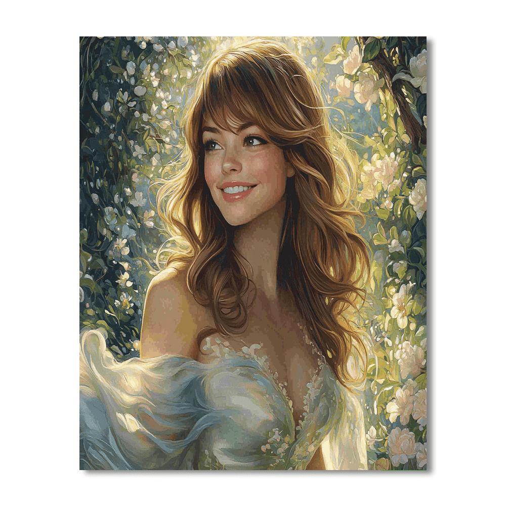 Emma Stone: The Radiant Star Of Modern Cinema Paint By Numbers Kits