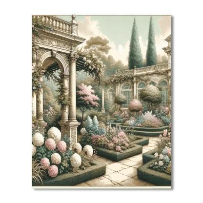 Victorian Garden Stroll Paint By Numbers Kits