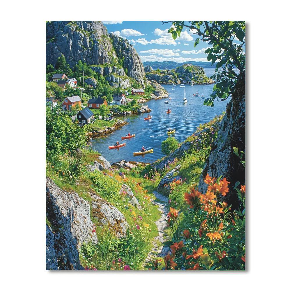 Gothenburg Archipelago - Sweden Paint By Number