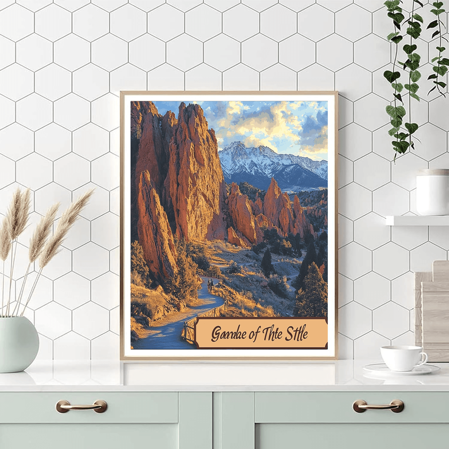 Garden Of The Gods - Colorado, Usa Paint By Numbers Kits