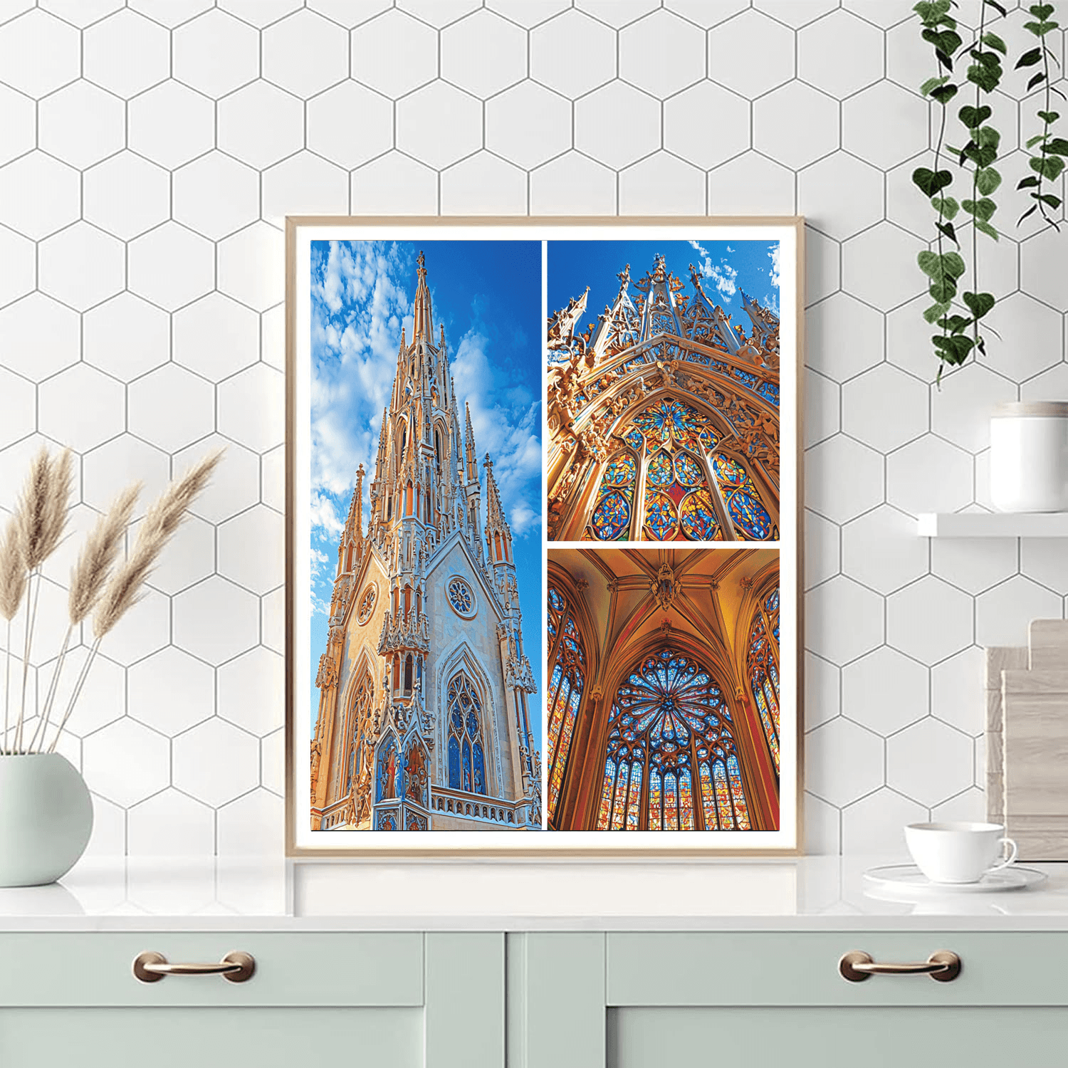 Sagrada Familia - Barcelona Numbered Painting Kits