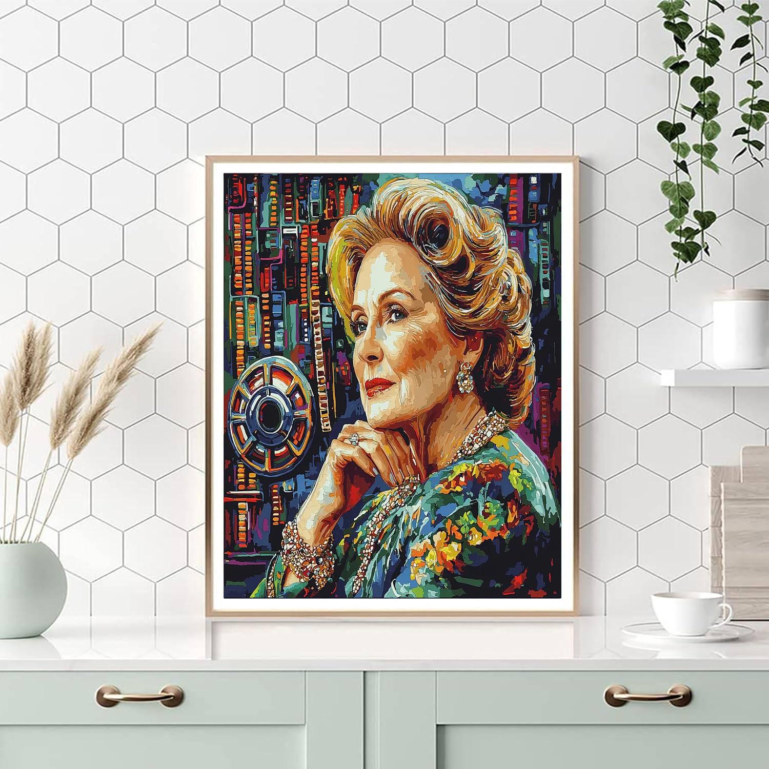 Meryl Streep: The Chameleonic Talent Of Cinematic Legends Numbered Painting Kits