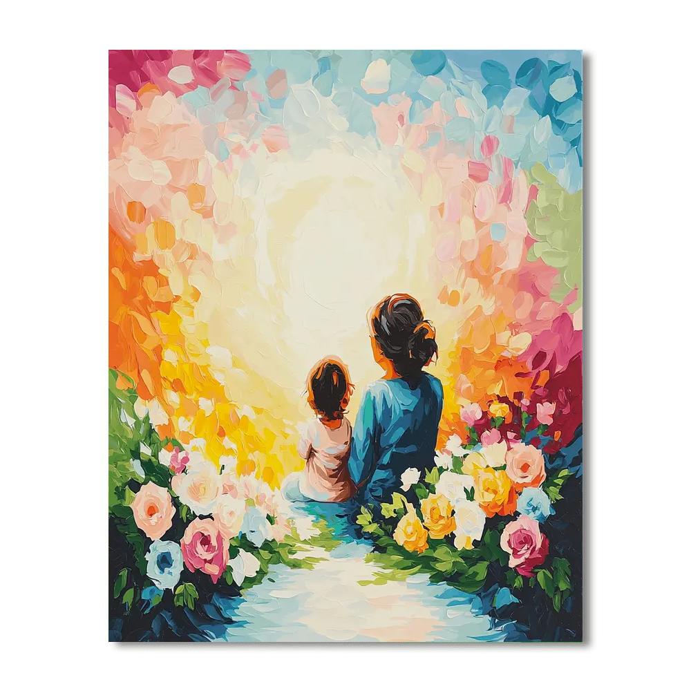 A Garden Of Wishes Paint By Color