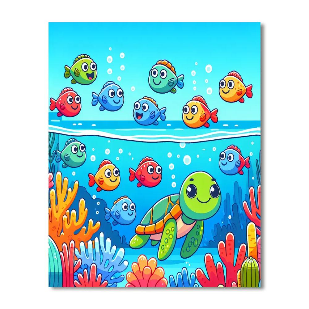 Oceanic Expedition Paint By Numbers Art