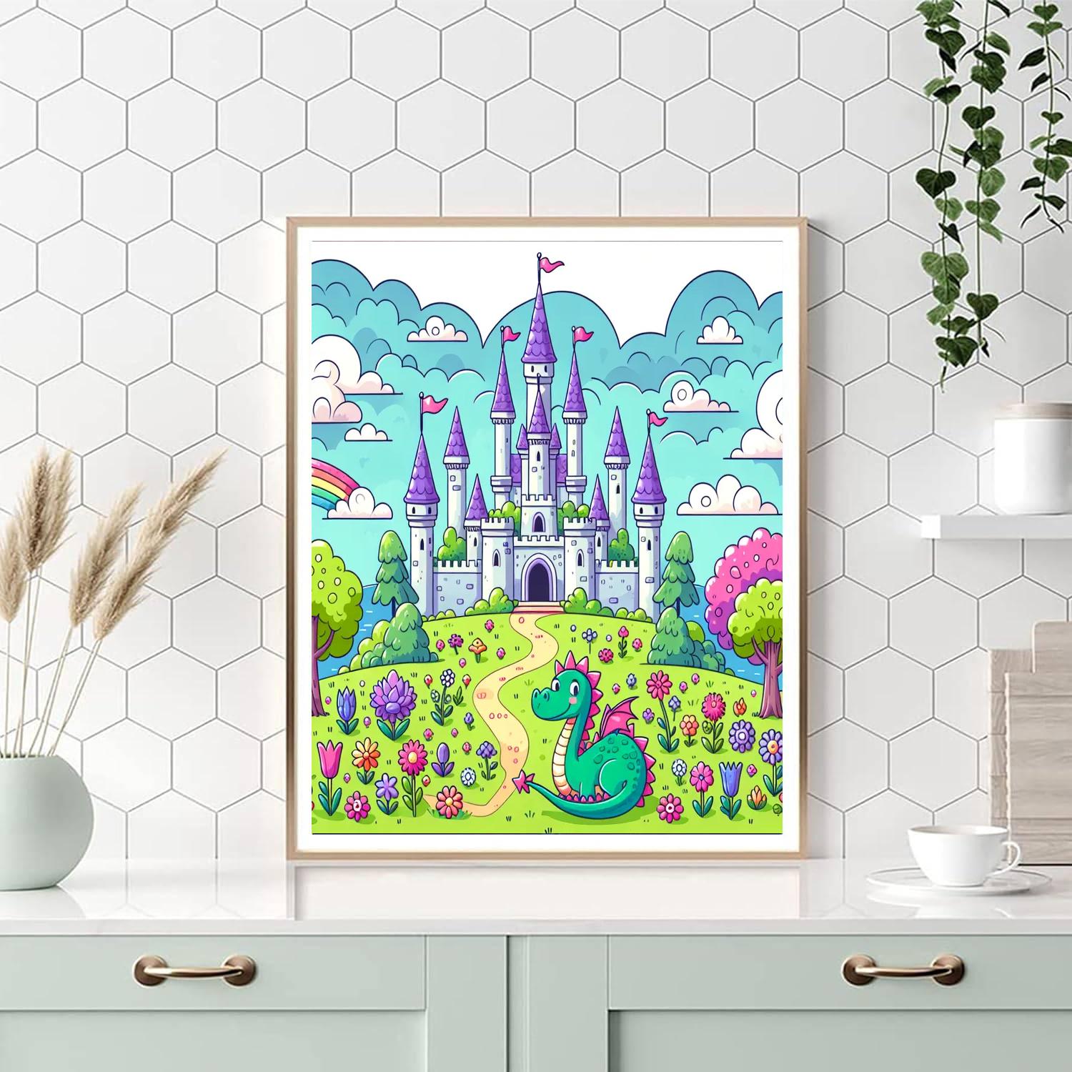 Adventurous Fairy Tales Numbered Painting Kits