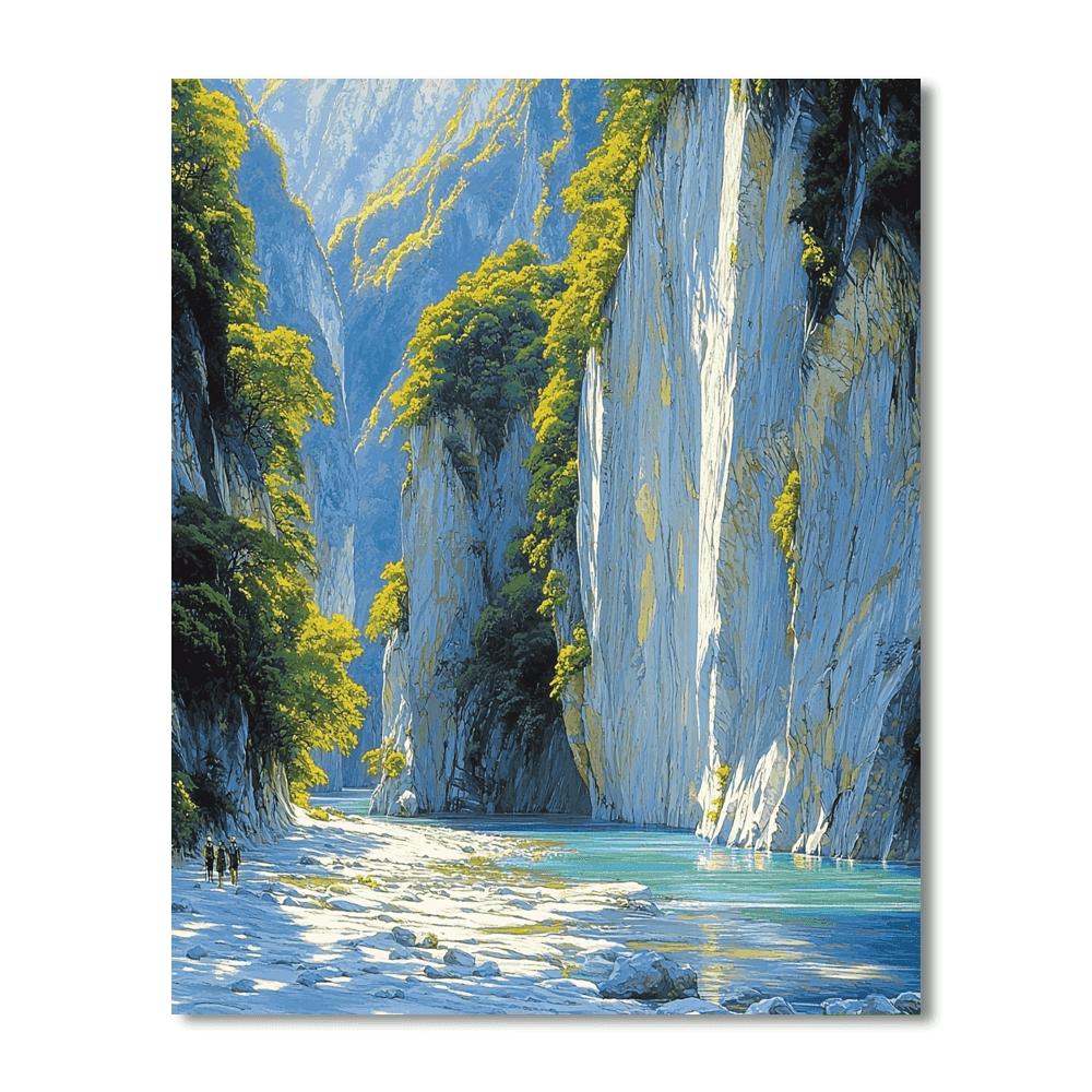 Taroko Gorge - Taiwan Paint By Numbers Kits