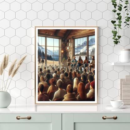 Whistler Film Festival Painting By Numbers Kit