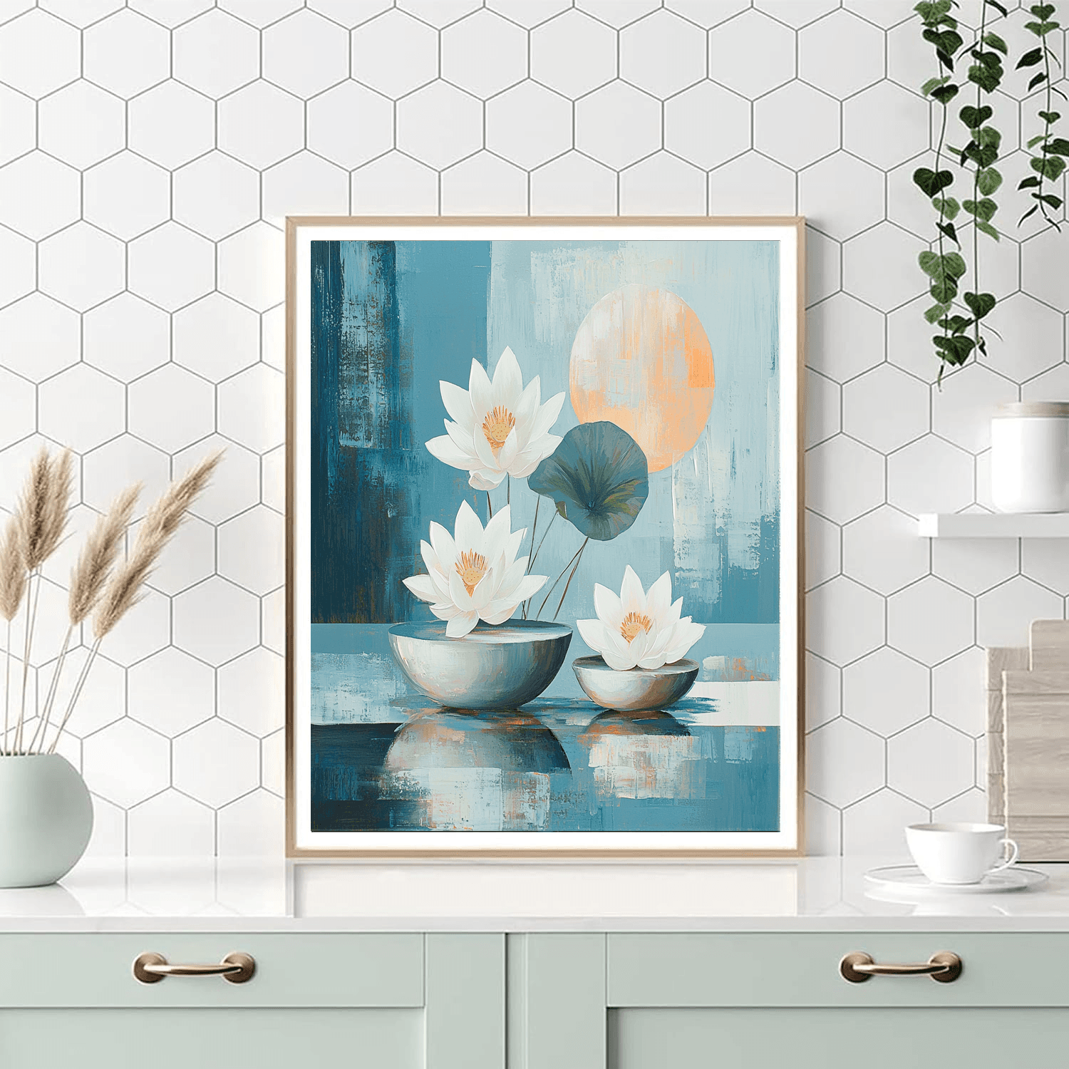 Feng Shui Style Inspired Eternal Harmony  Paint By Numbers