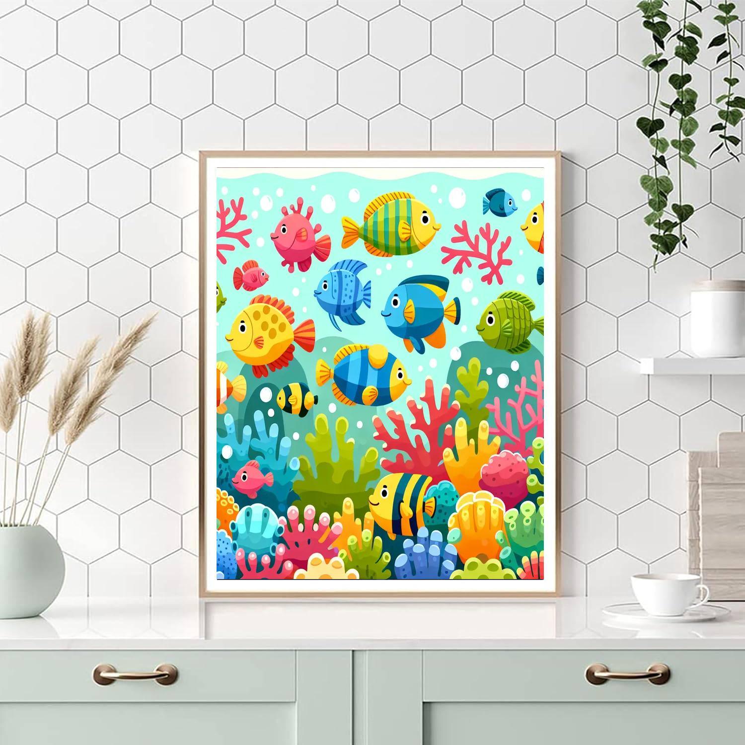 Coral Cove Paint By Color