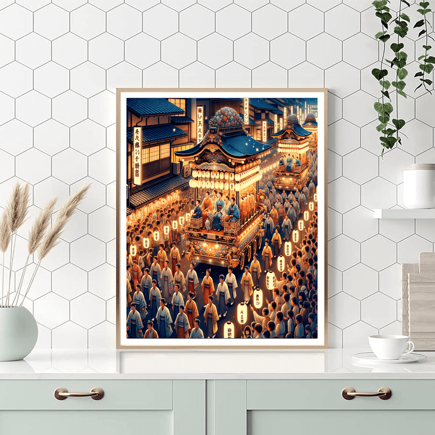 Gion Yatai Festival - Japan Numbered Painting Kits