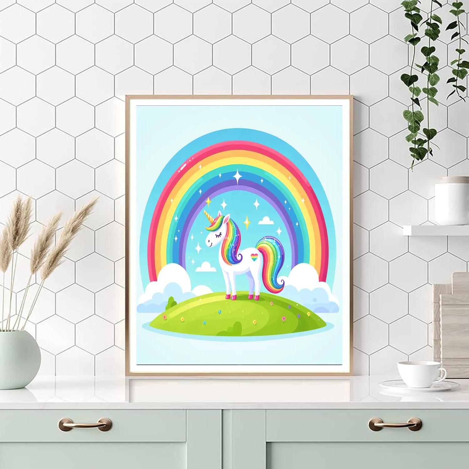 Royal Unicorn DIY Paint By Numbers