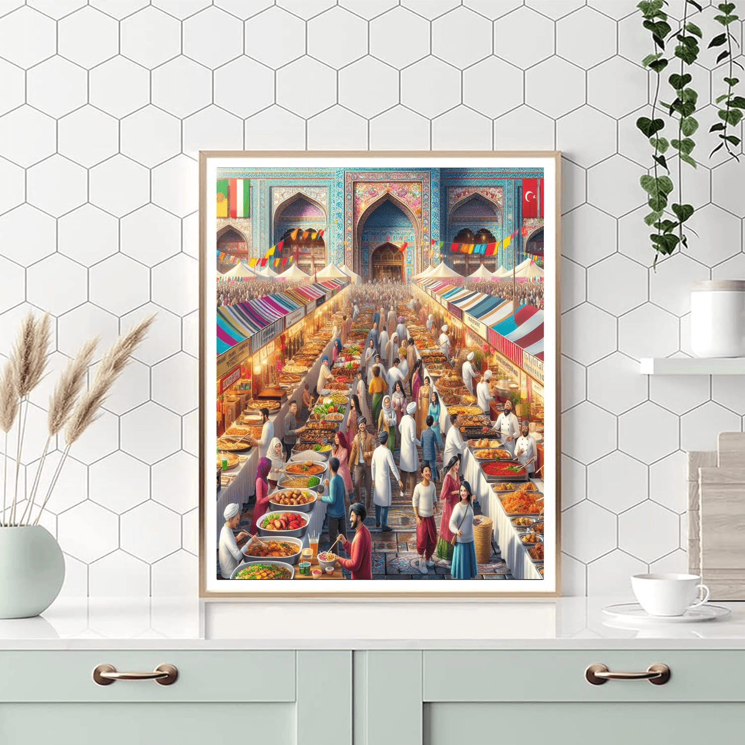 The Singapore Food Festival - Singapore Paint By Numbers Kits