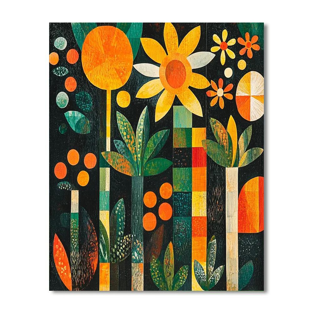 Paul Klee Inspired Colors Of Curiosity  Numbered Painting Kits