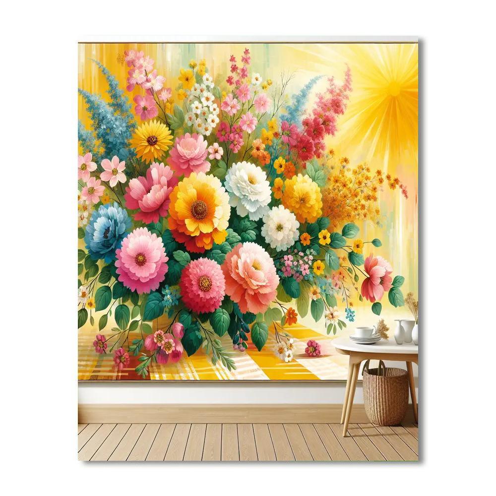 Morning Glory Paint By Number