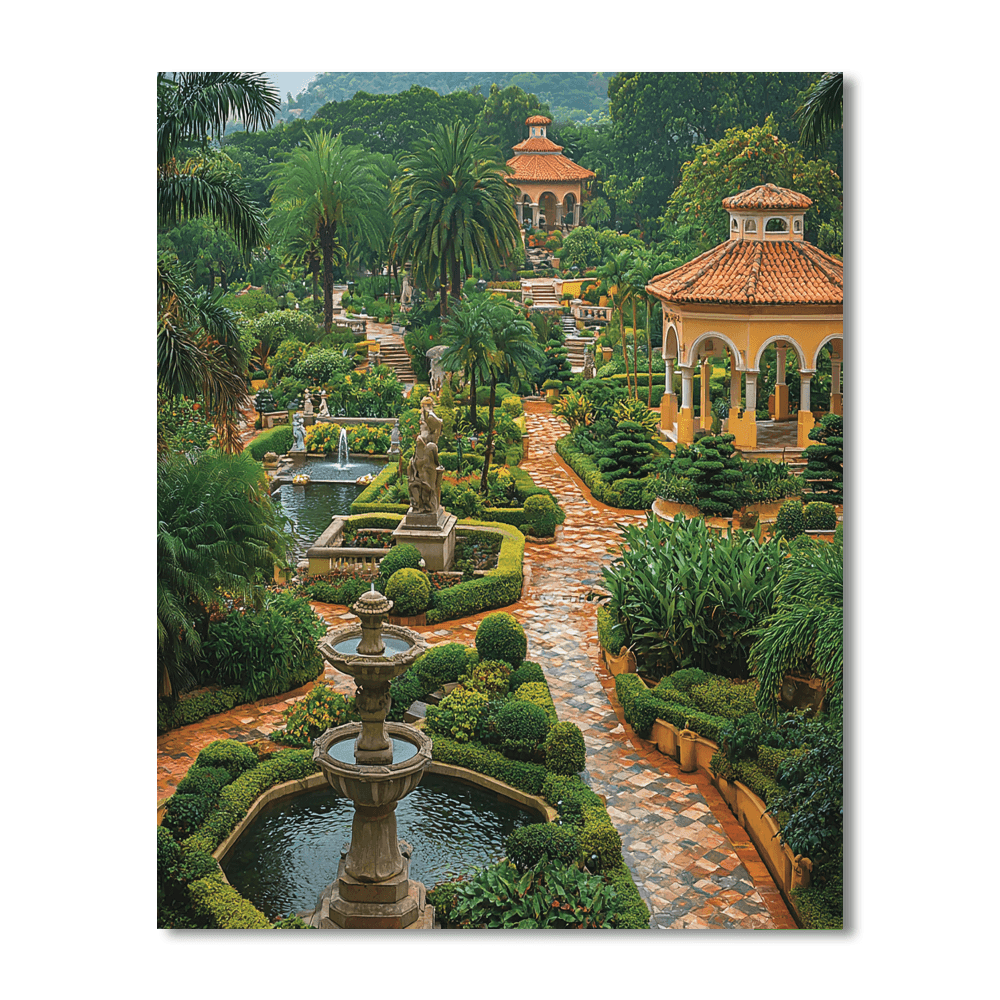 Hamilton Gardens - New Zealand Paint By Numbers Kits