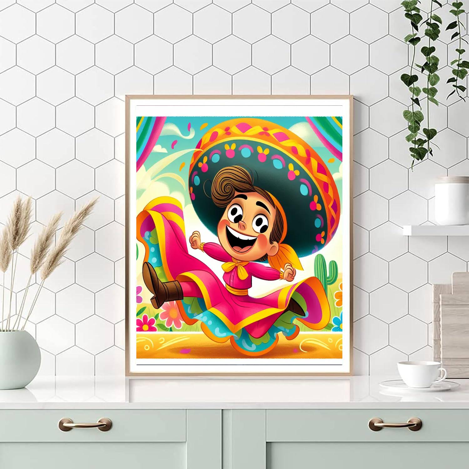 Daring Dancer Painting Number Kit