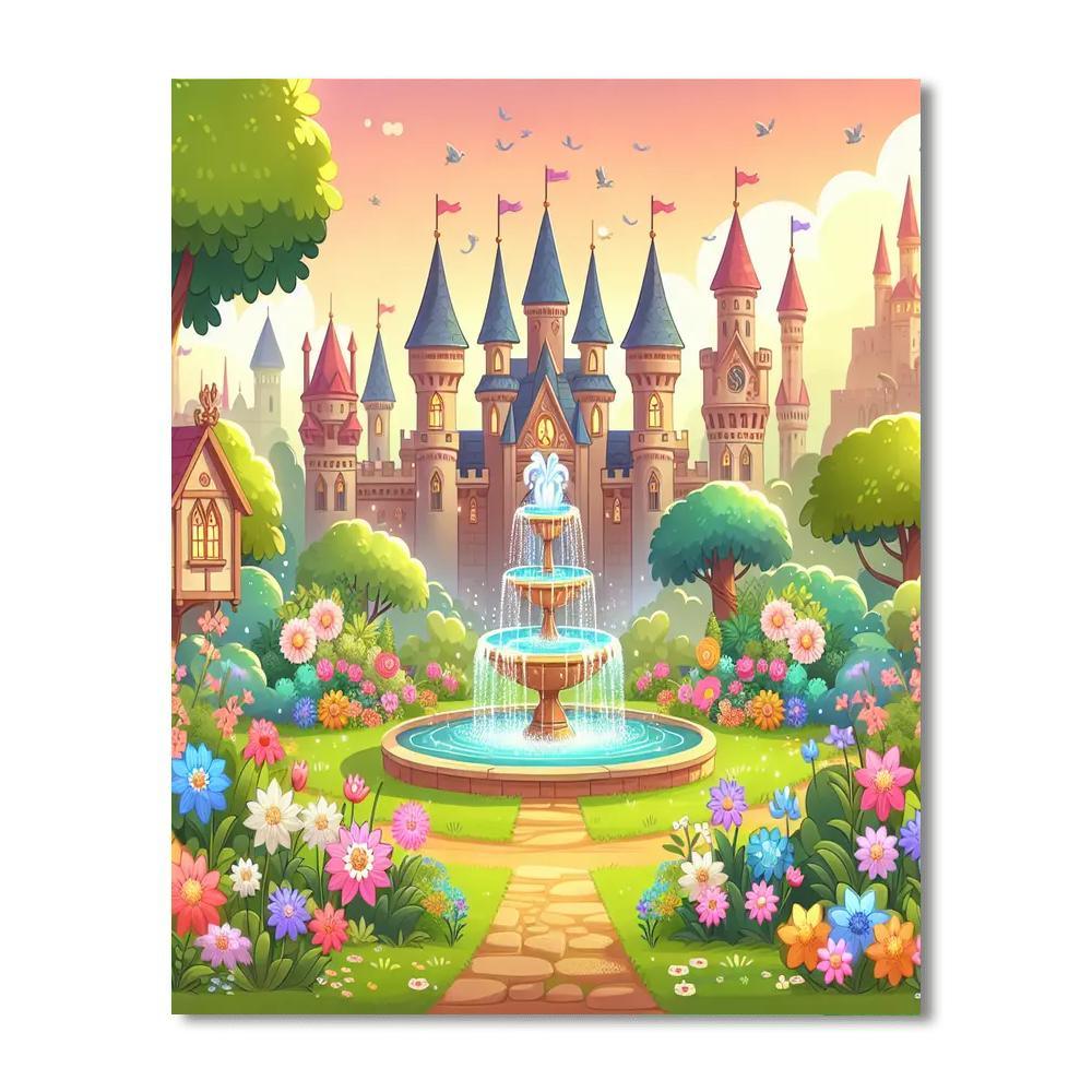 Castle Gardens Paint By Color