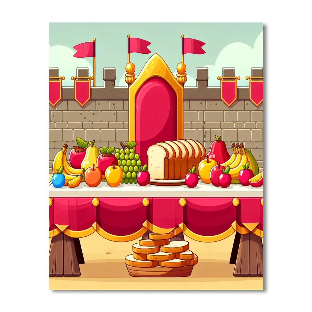 Royal Banquet Paint By Number