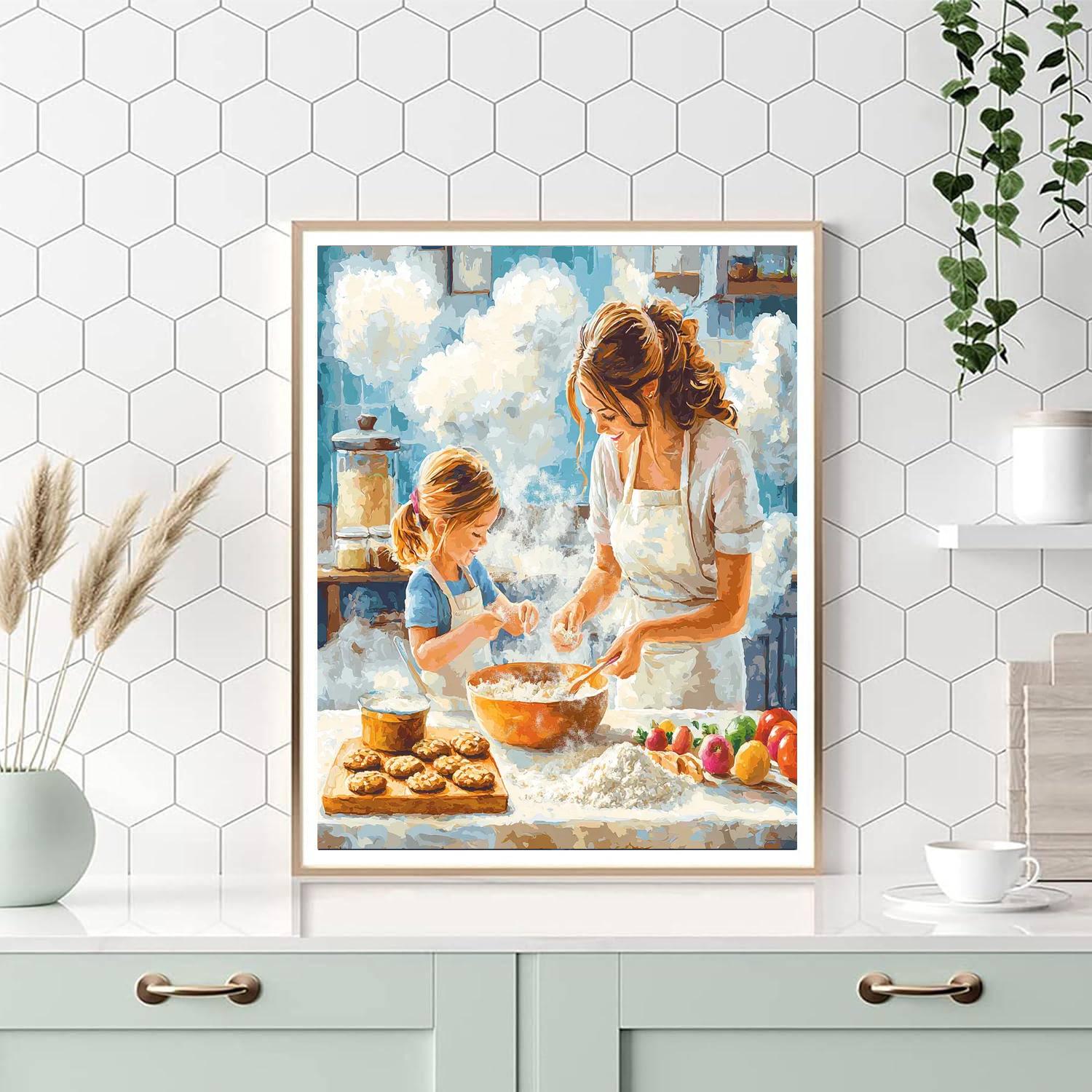 Mom's Kitchen Magic Numbered Painting Kits