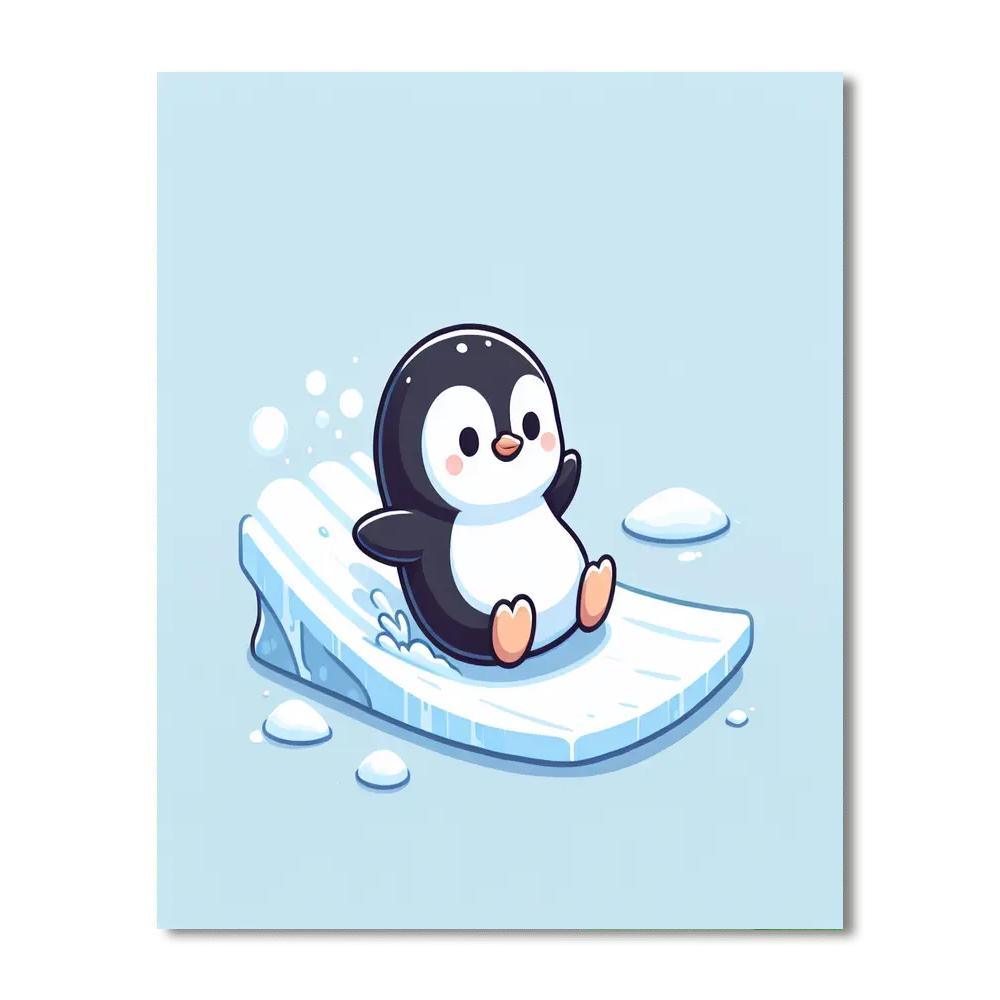 Precious Penguin Paint By Numbers Kits