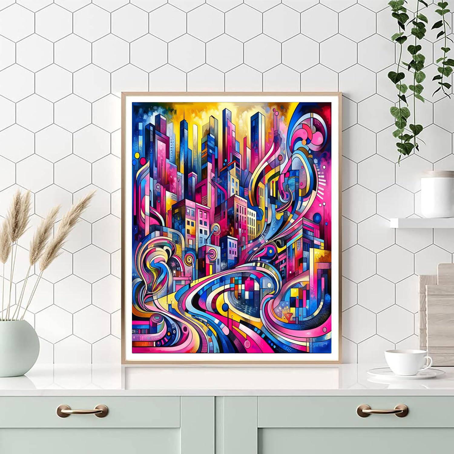 Eclectic Urban Dream Paint By Color