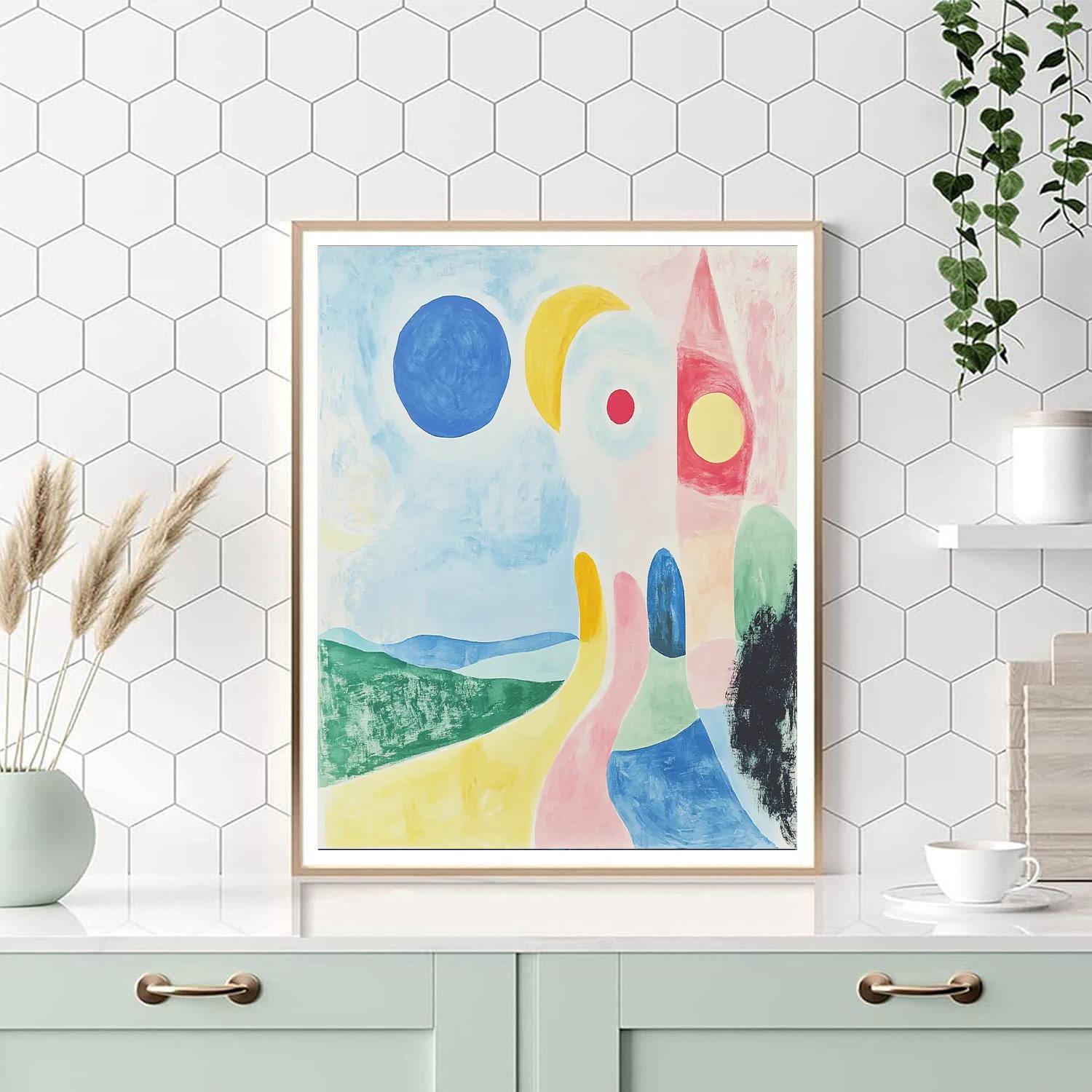 Joan Miró Inspired Dreamy Interlude  Paint By Numbers Kits