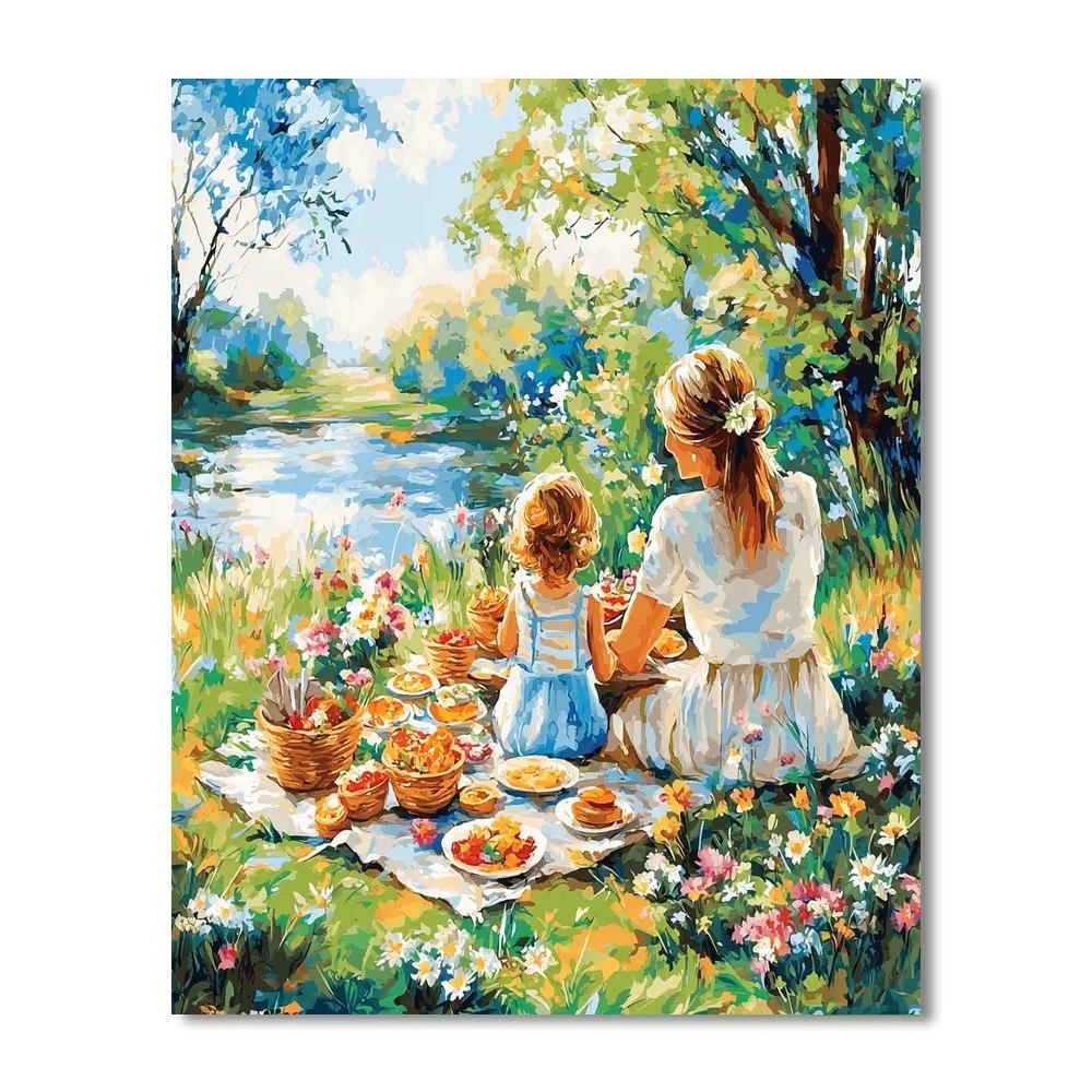 Picnic Under The Sun Numbered Painting Kits
