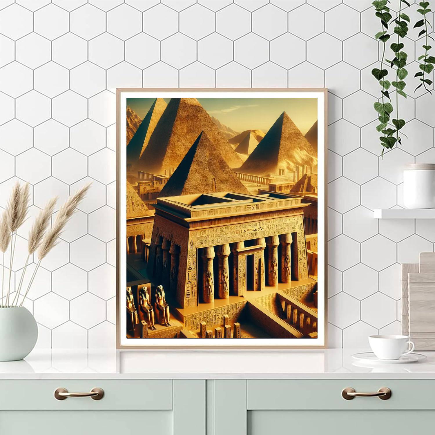 Ancient Egyptian Splendor Paint By Numbers Art