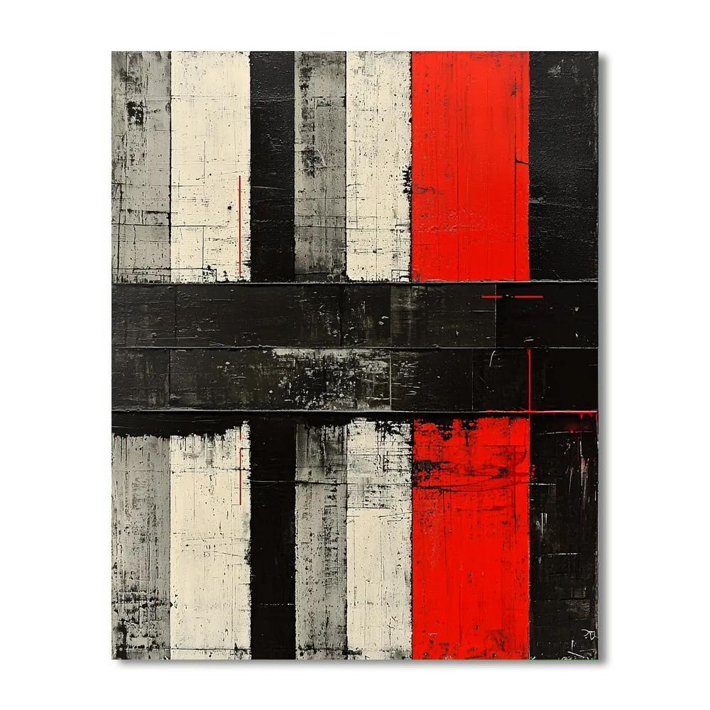 Banksy Inspired Invisible Barriers  Paint By Color