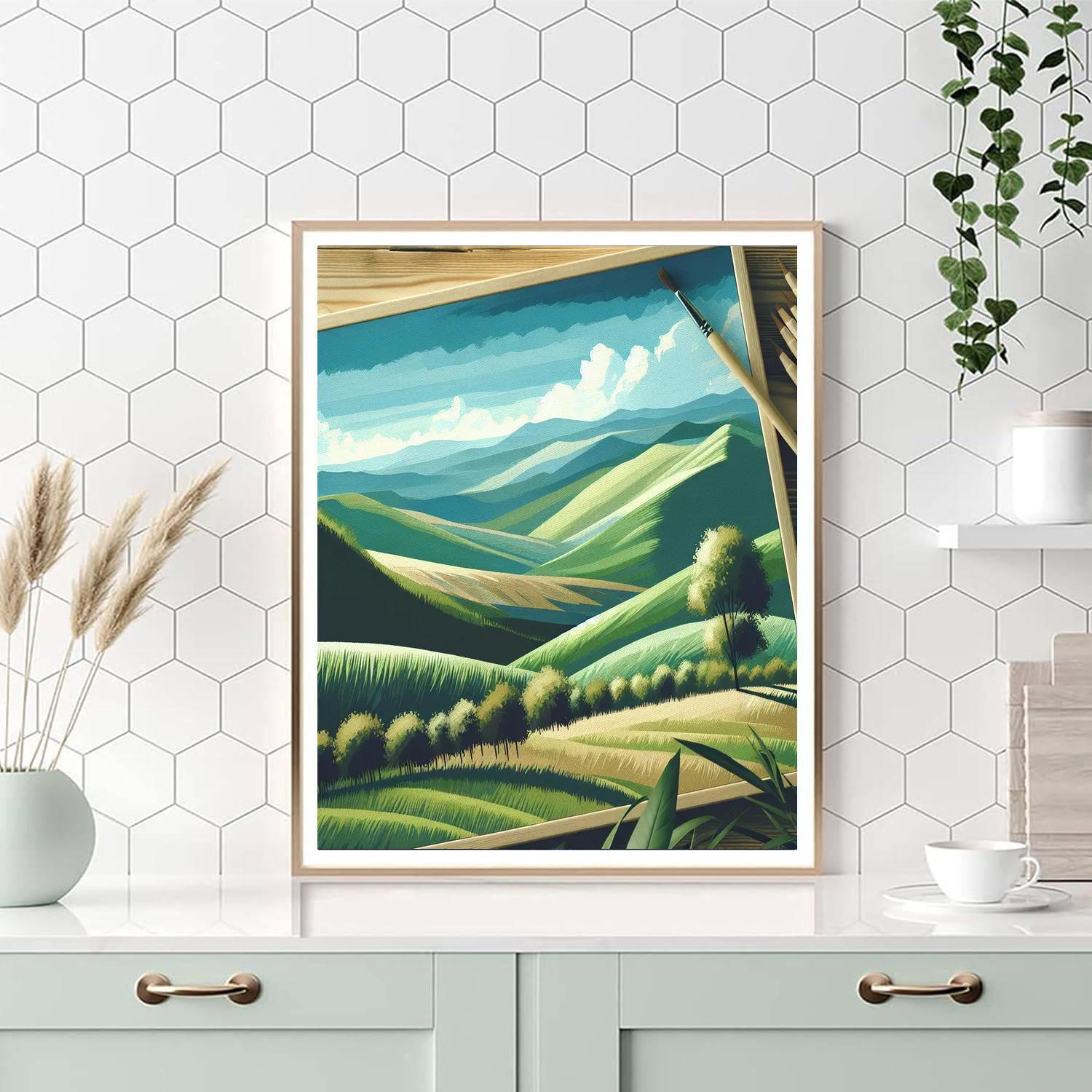 Quiet Countryside Retreat Paint By Numbers