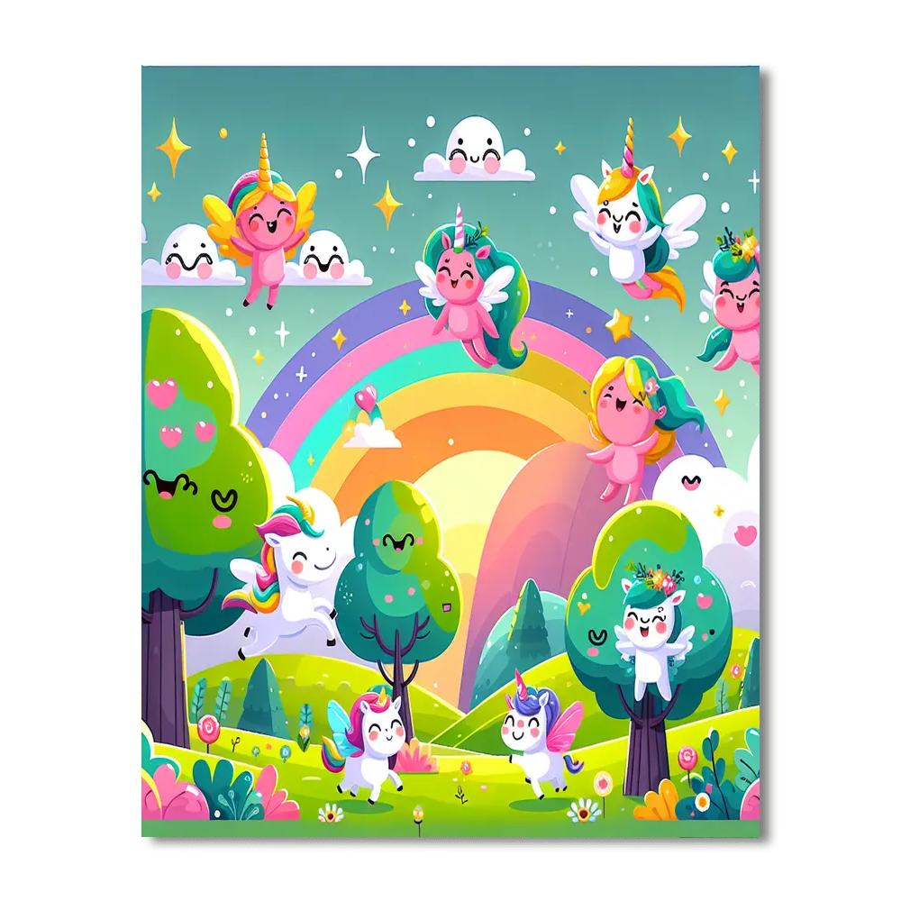 My Magical World Number Painting