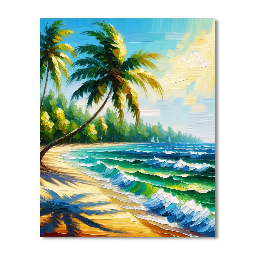 Lush Tropical Retreat Paint By Color