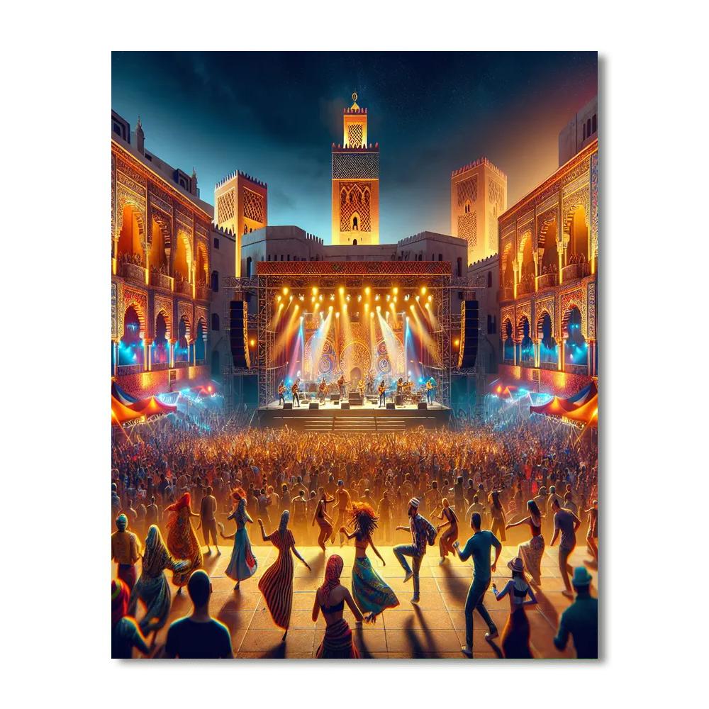 Mawazine - Morocco Paint By Numbers