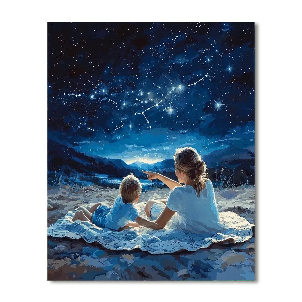 Together Under Starlight Paint By Number