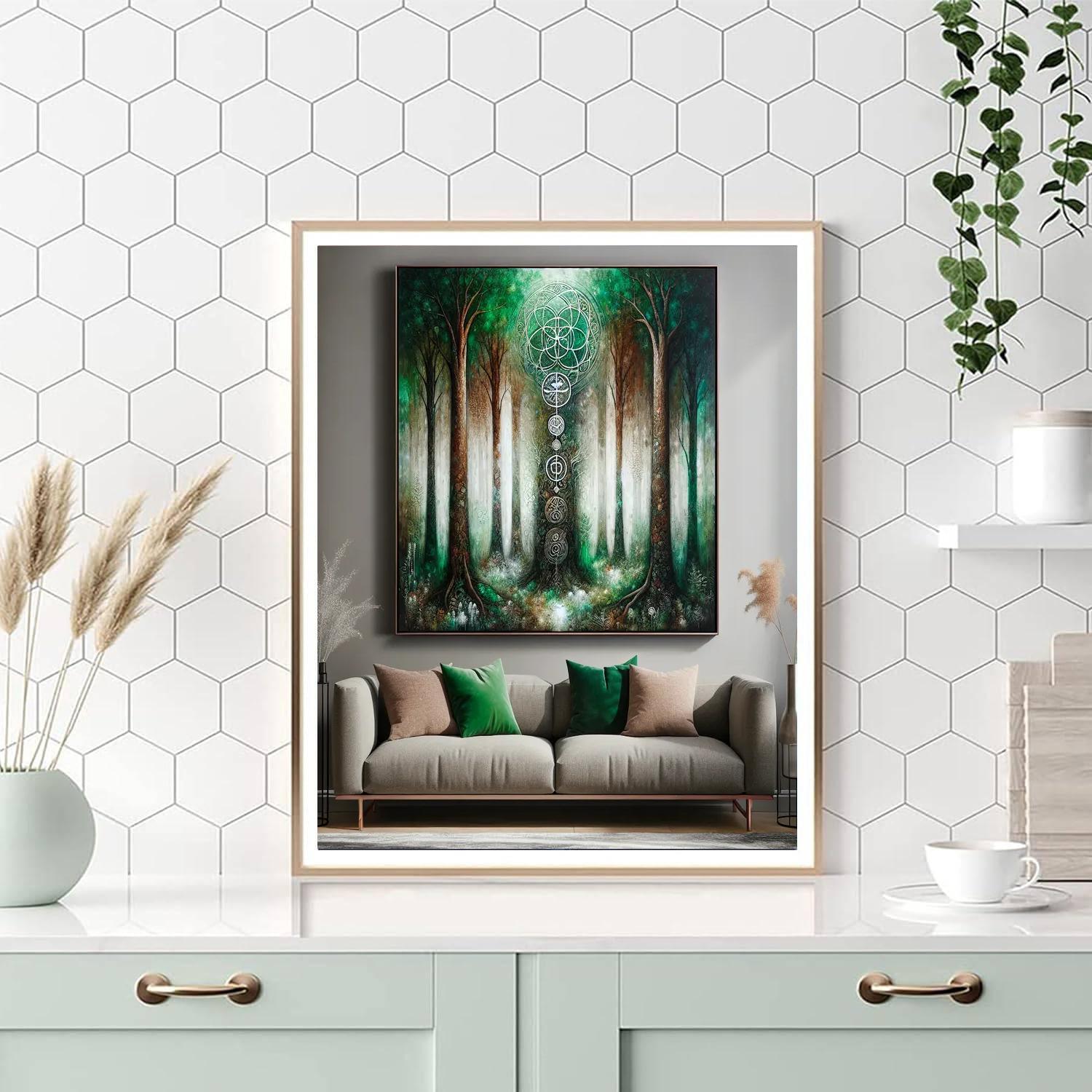 Mystical Celtic Woods DIY Paint By Numbers